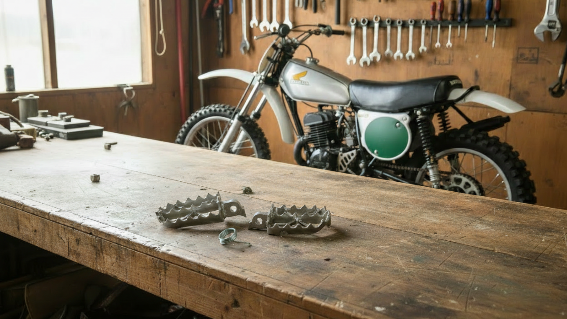 Honda CR250 Workshop Banner